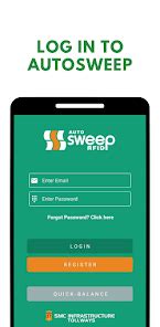 Autosweep Mobile App .